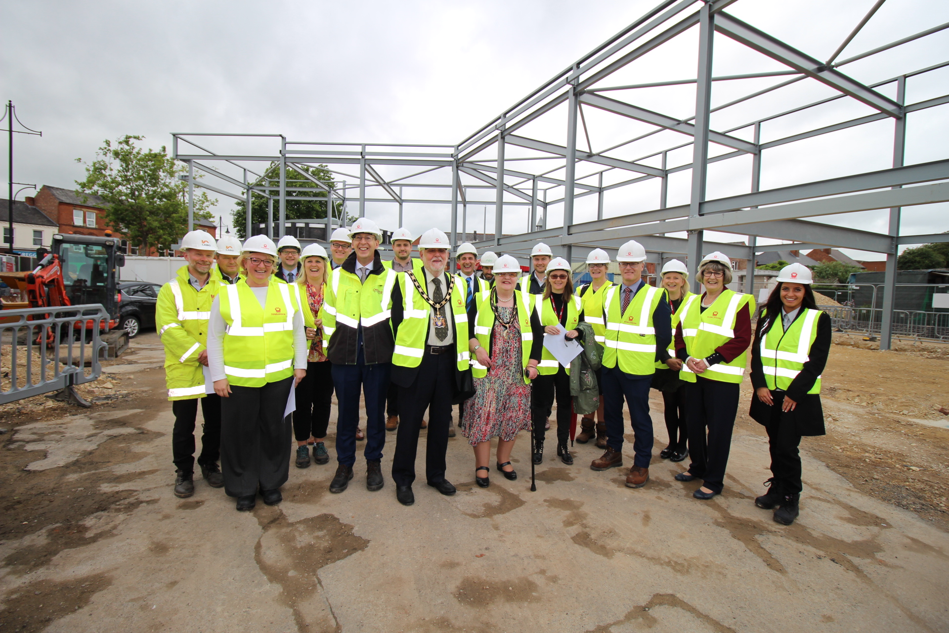 Topping up ceremony group photo